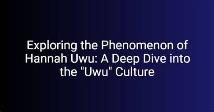 Exploring the Phenomenon of Hanha Uwu: A Cultural Icon in the Making