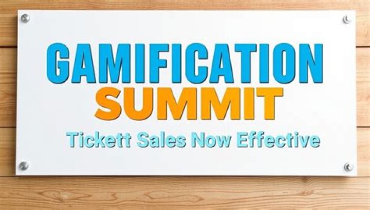 Gamificationsummit Website: Effective Method of Ticket Sales