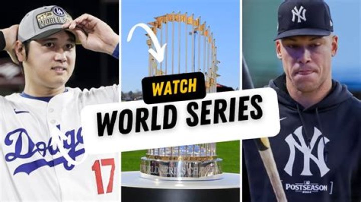 How to Watch the World Series Without Cable: A Comprehensive Guide