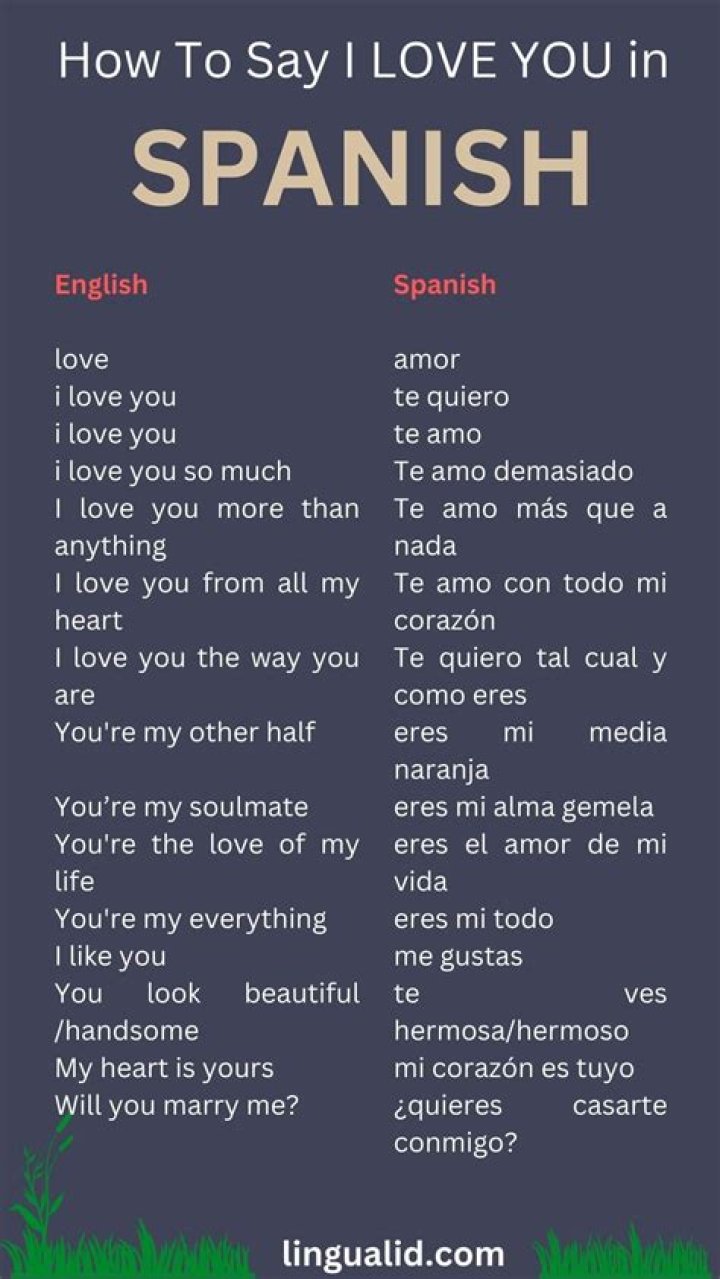 I Love You Too in Spanish: A Comprehensive Guide to Expressing Love