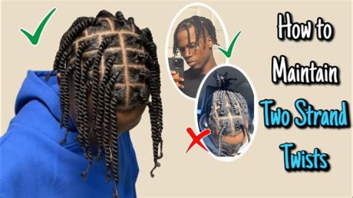 Mastering Two Strand Twists for Men: A Comprehensive Guide
