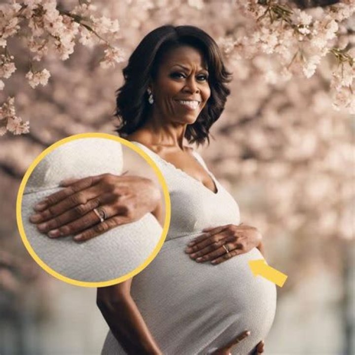 Pictures of Michelle Obama Pregnant: A Glimpse into the Former First Lady's Journey to Motherhood