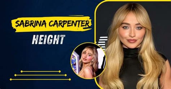 Sabrina Carpenter Weight and Height: Everything You Need to Know