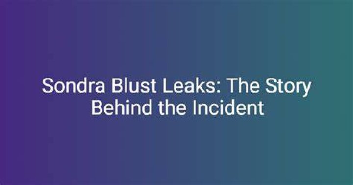 Sondra Blust OnlyFans Leaks: The Truth Behind the Controversy