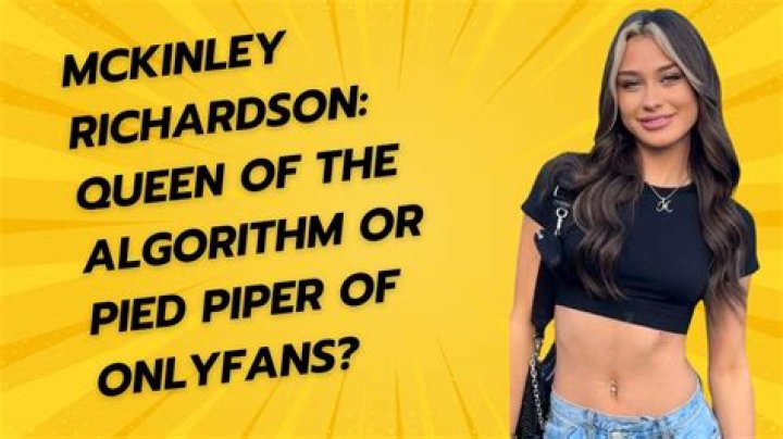 The Intriguing Story of McKinley Richardson: Unraveling the Leaks